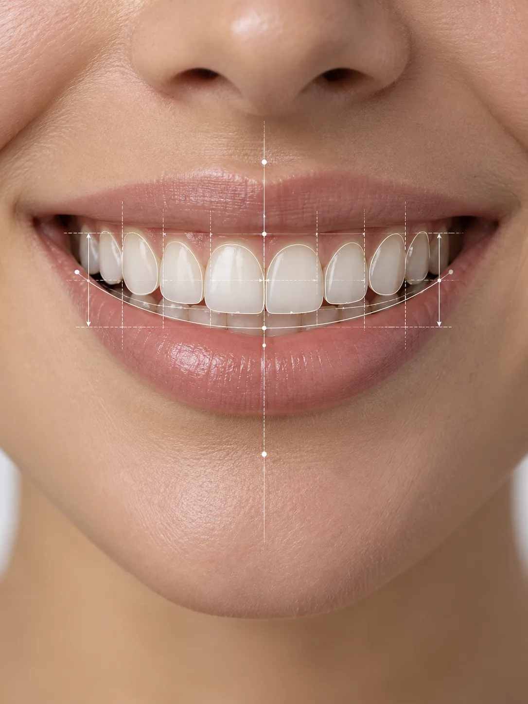Resultado de un diseño de sonrisa